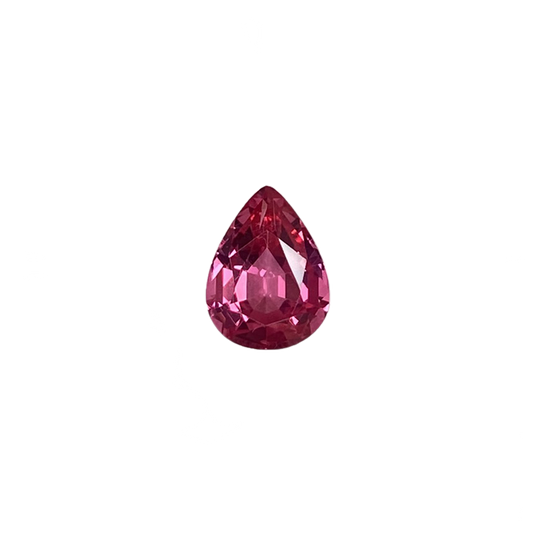 1.56ct Pear Shape Hot Pink Spinel