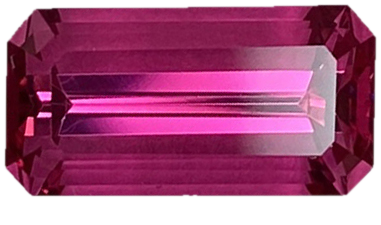 2.82ct Emerald Cut Hot Pink Spinel