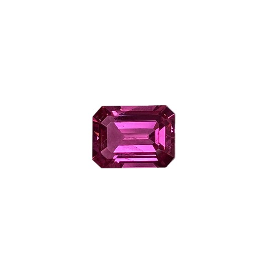 1.57ct Emerald Cut Hot Pink Spinel