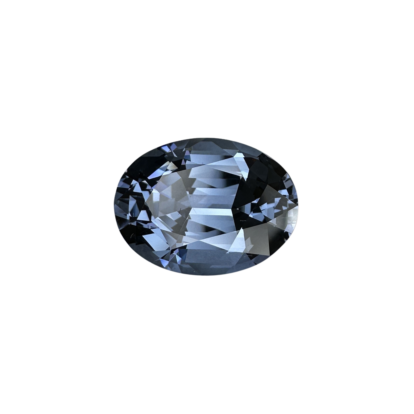 5.97ct Oval Blue-Grey Spinel