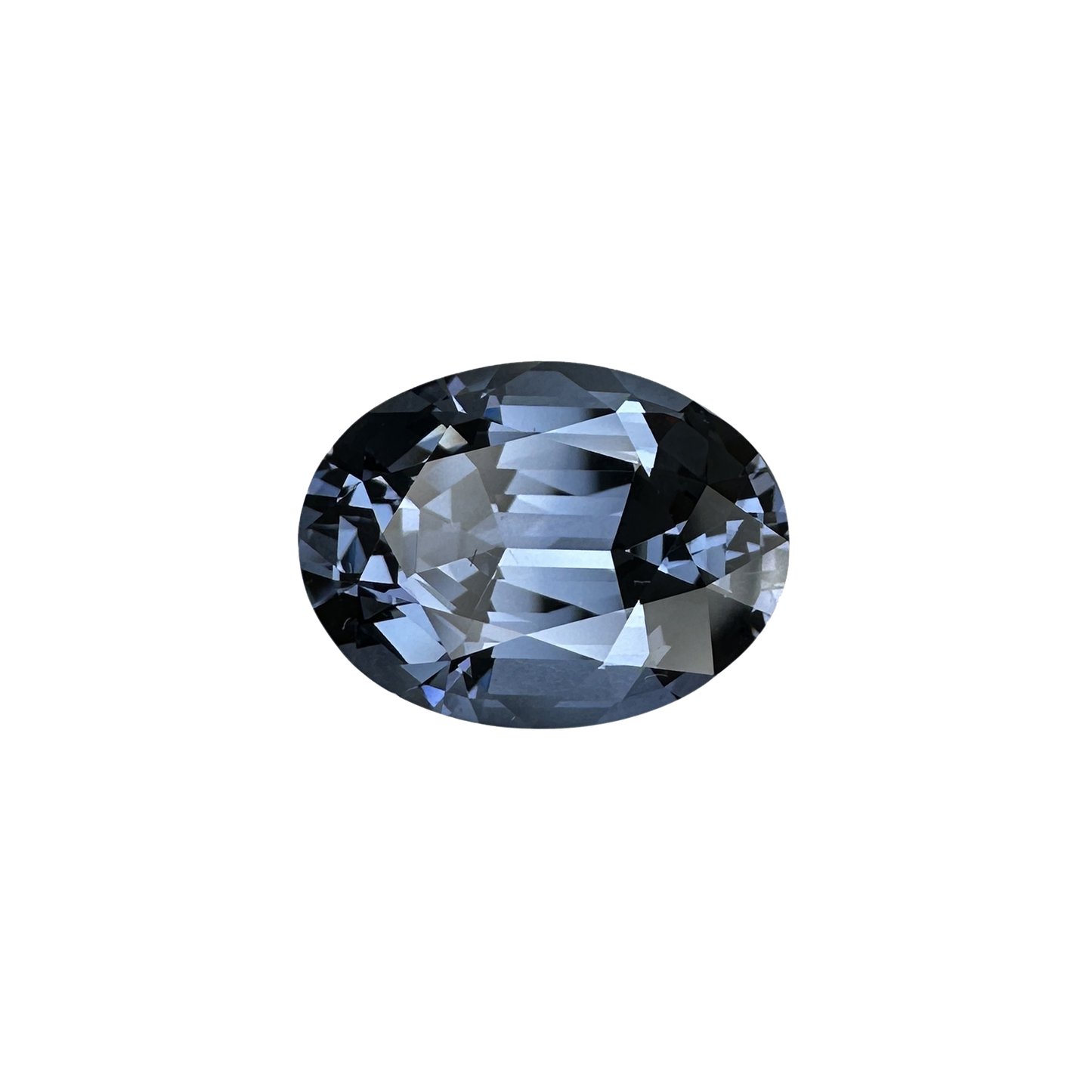 5.97ct Oval Blue-Grey Spinel
