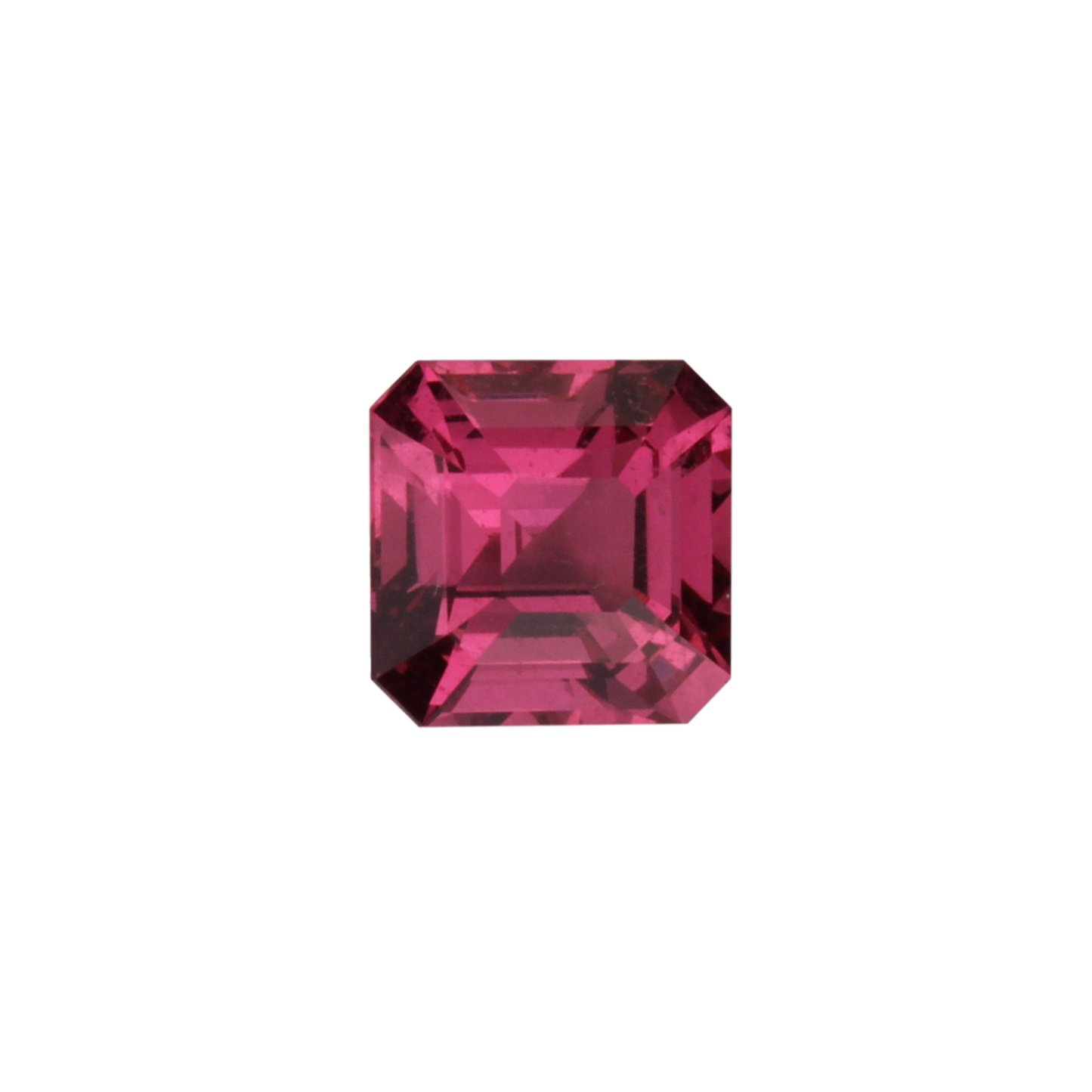 6.1mm Asscher Cut Hot Pink Spinel