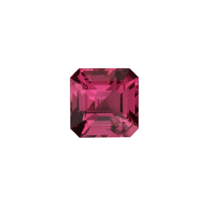 6.1mm Asscher Cut Hot Pink Spinel