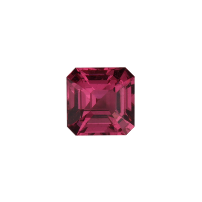 6.1mm Asscher Cut Hot Pink Spinel