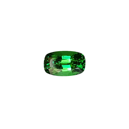 2.02ct Cushion Bright Green Tsavorite