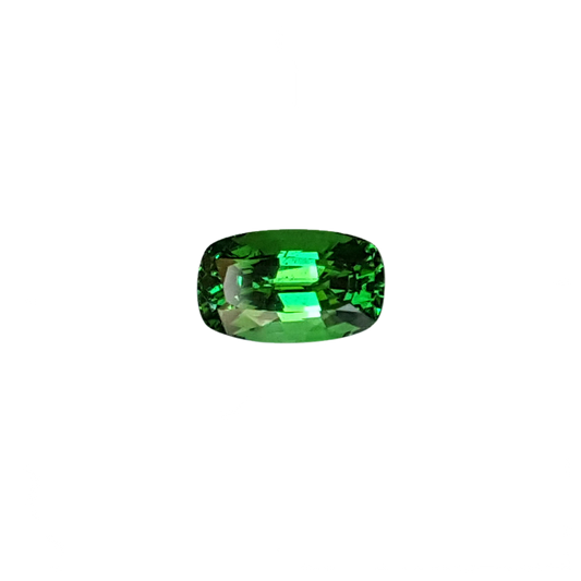 2.02ct Cushion Bright Green Tsavorite