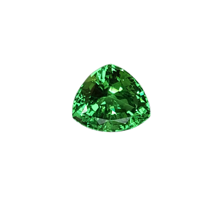 2.42ct Trillion Bright Green Tsavorite