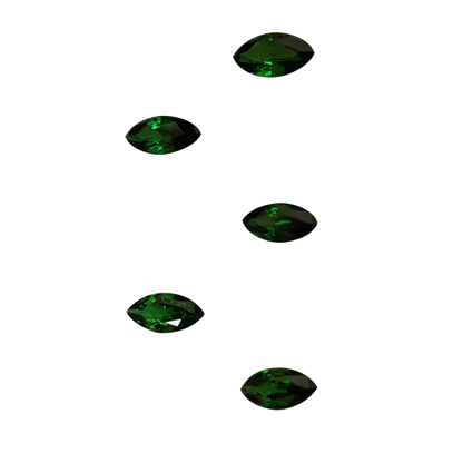 8x4mm Marquise Deep Green Tsavorite
