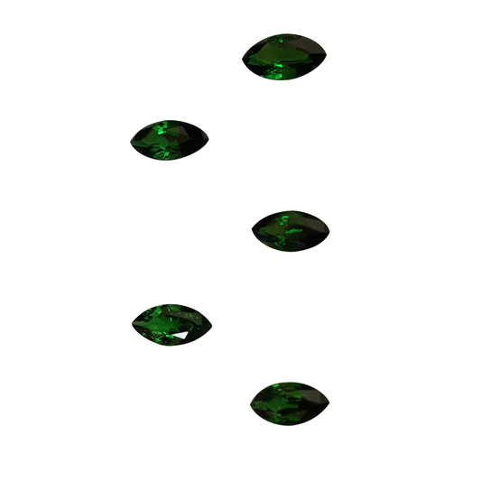 8x4mm Marquise Deep Green Tsavorite