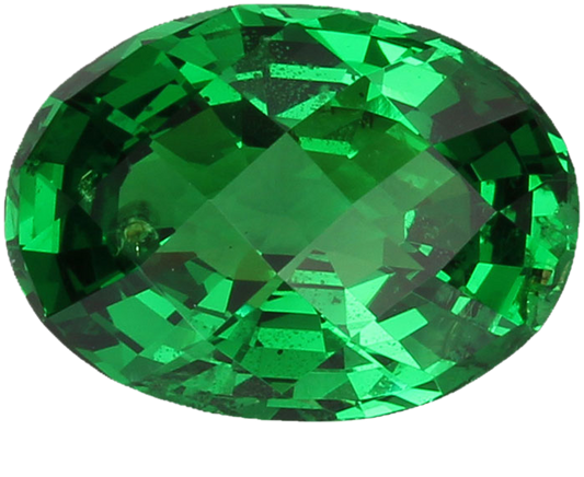 5.46ct Oval Fine Intense Green Tsavorite
