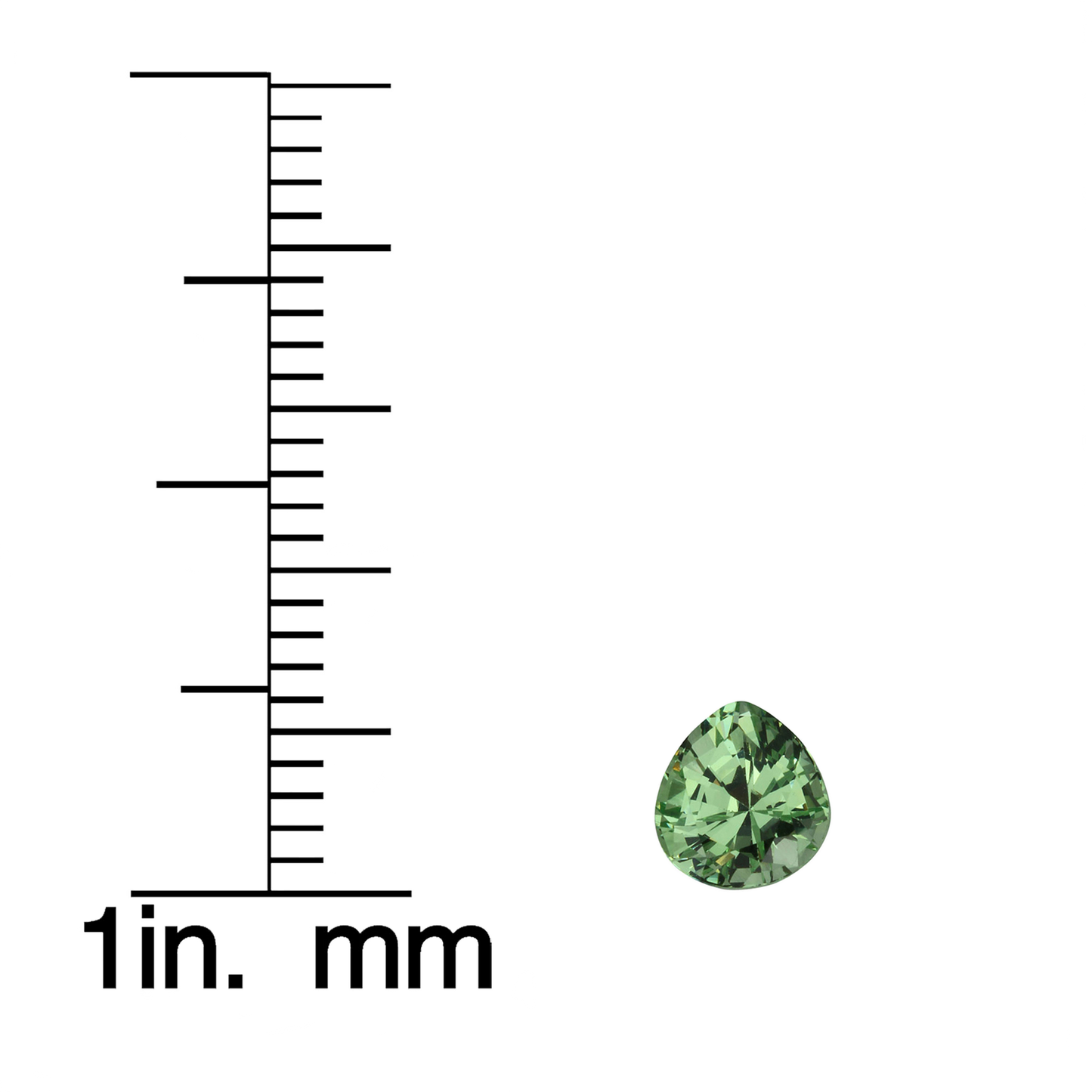 0.83ct Onion Light Green Tsavorite