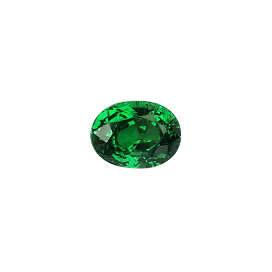 3.04ct Oval Fine Intense Green Tsavorite