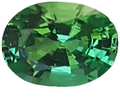 2.37ct Oval Bright Green Tsavorite