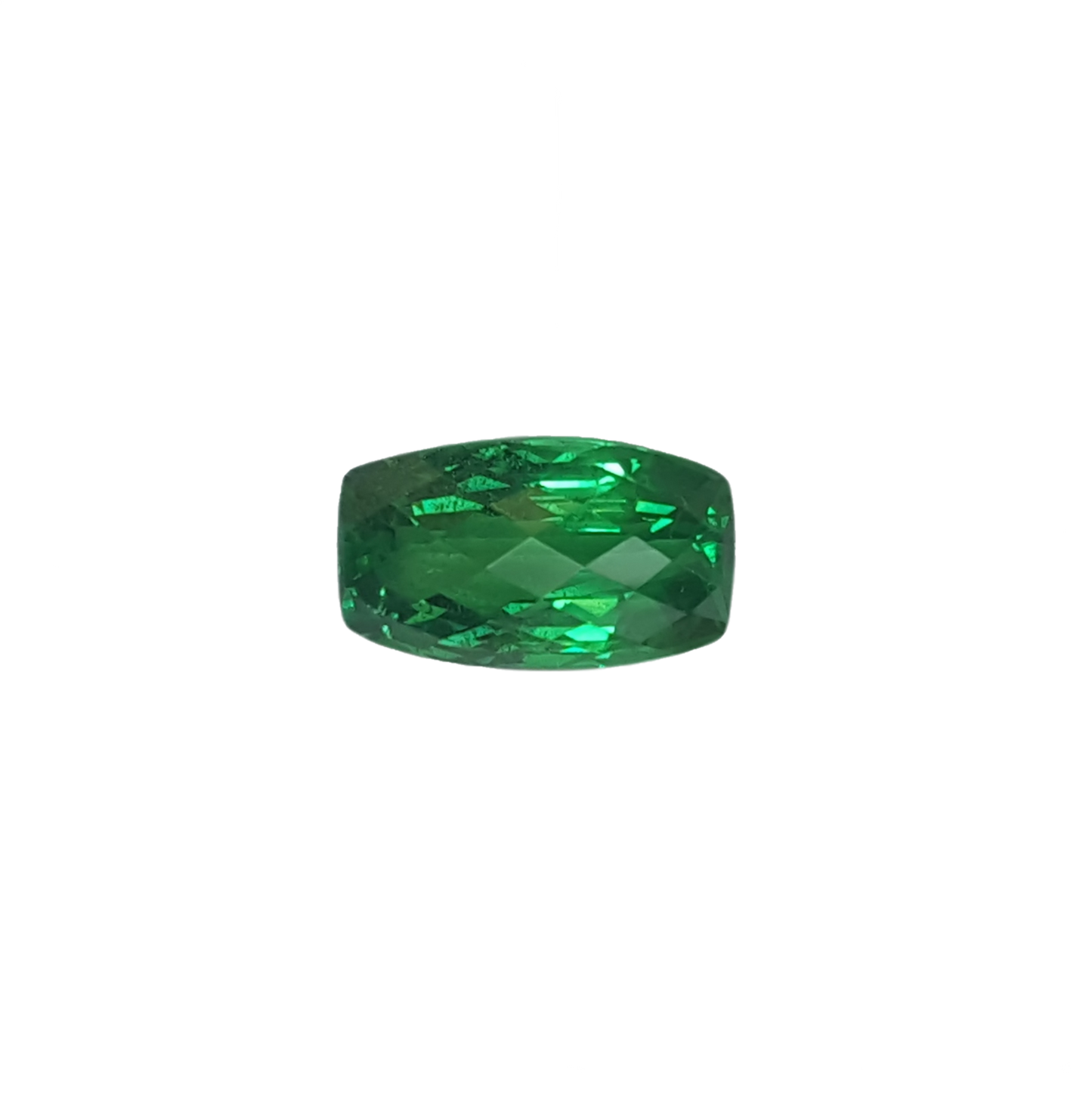 4.98ct Cushion Bright Green Tsavorite