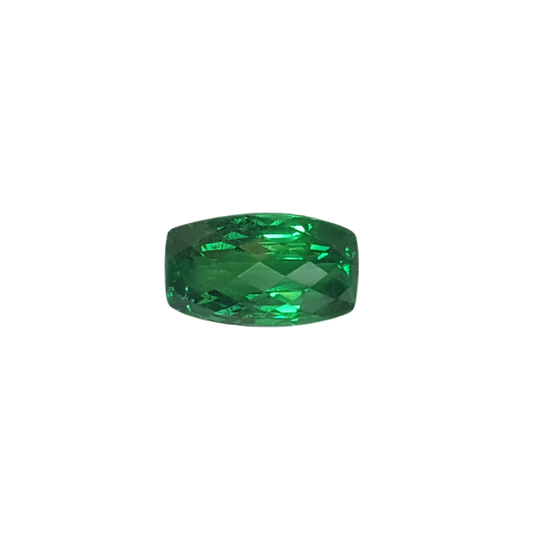 4.98ct Cushion Bright Green Tsavorite