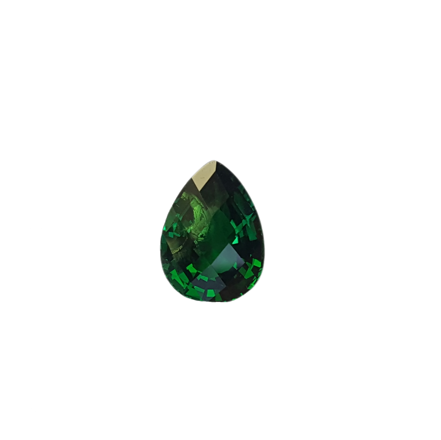 2.85ct Pear Shape Fine Intense Green Tsavorite