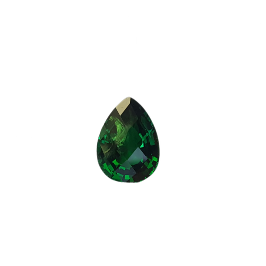 2.85ct Pear Shape Fine Intense Green Tsavorite