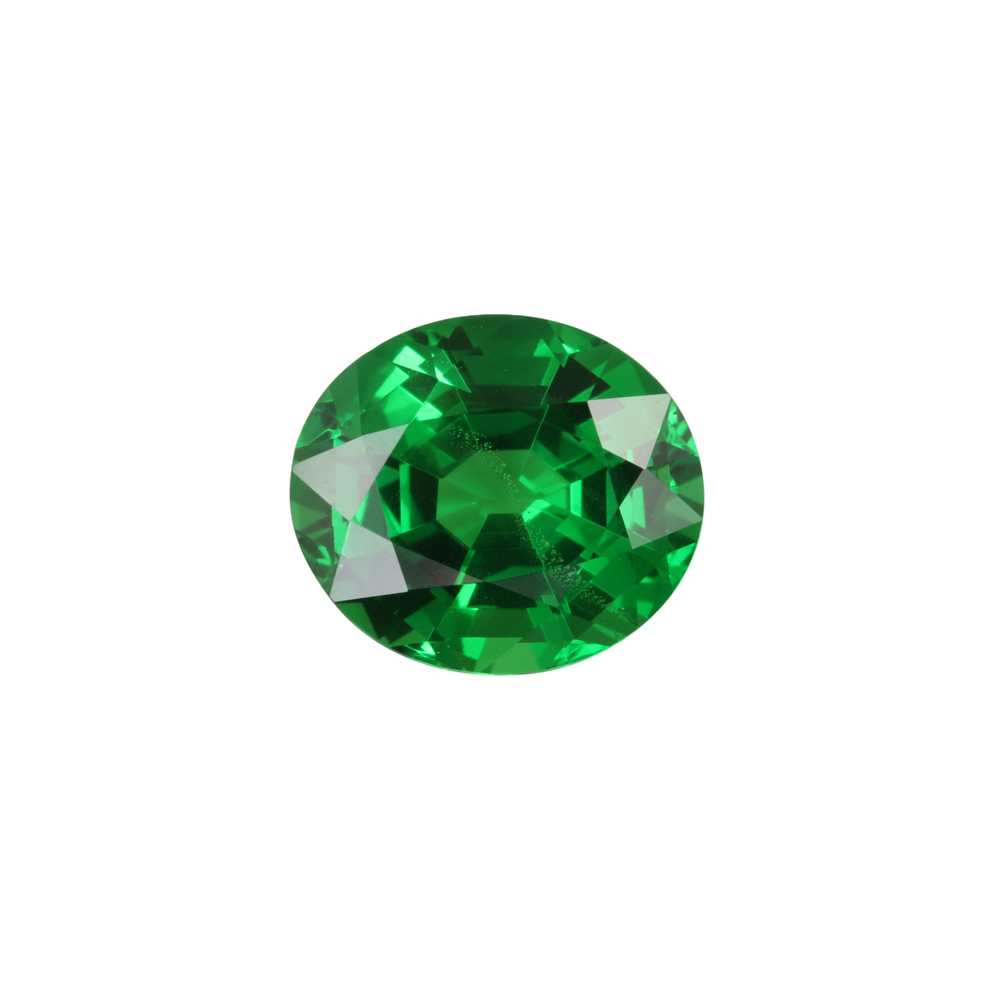 3.62ct Oval Fine Intense Green Tsavorite