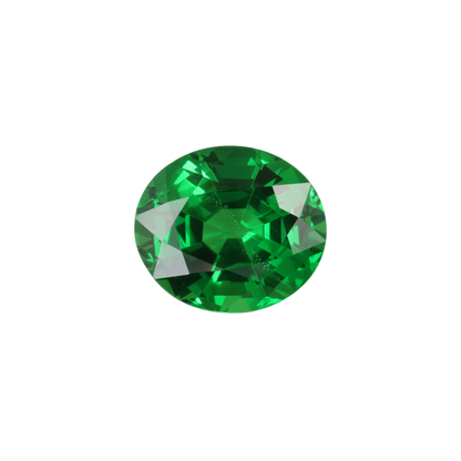 3.62ct Oval Fine Intense Green Tsavorite