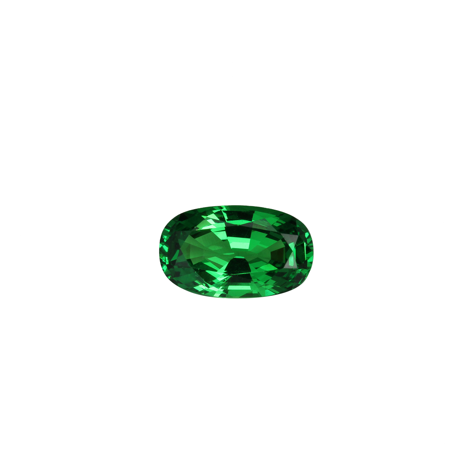 3.05ct Oval Gem Quality - Fine Intense Green Tsavorite