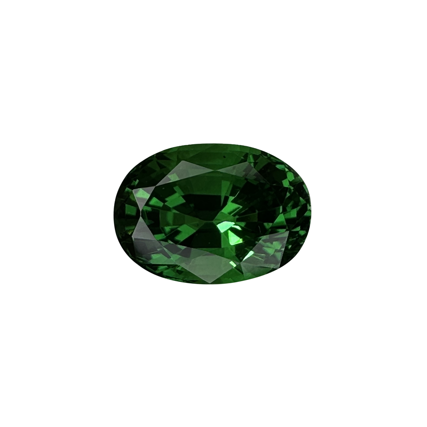 2.2ct Oval Fine Intense Green Tsavorite