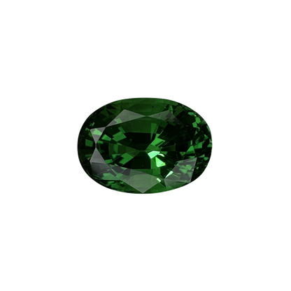 2.2ct Oval Fine Intense Green Tsavorite
