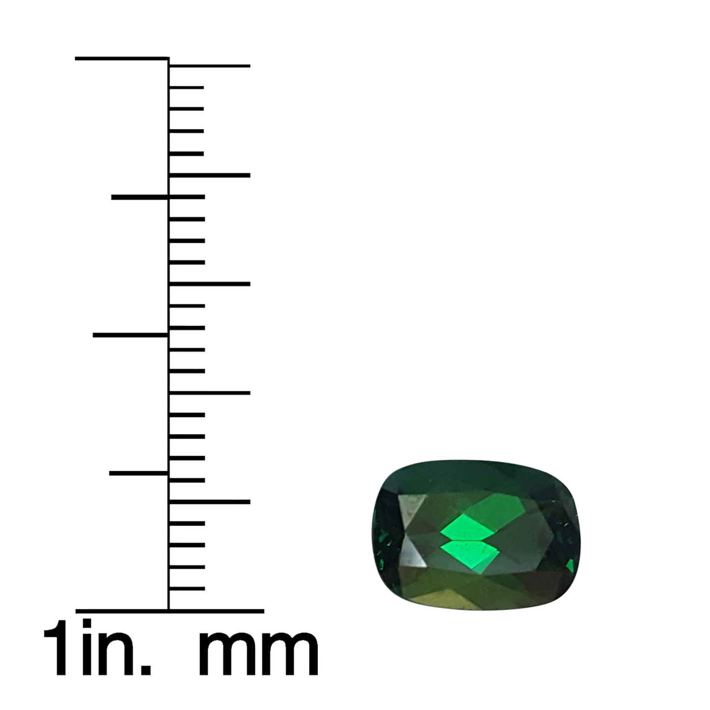 2.78ct Cushion Fine Saturated Green Tsavorite