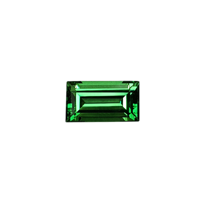 2.13ct Baguette Bright Green Tsavorite