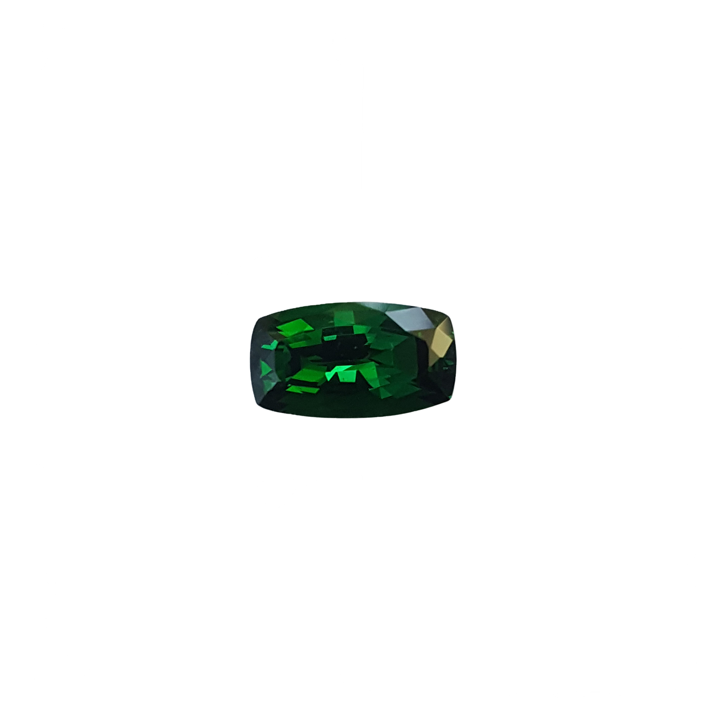 2.63ct Cushion Deep Saturated Green Tsavorite