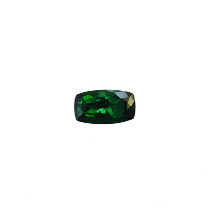 2.63ct Cushion Deep Saturated Green Tsavorite