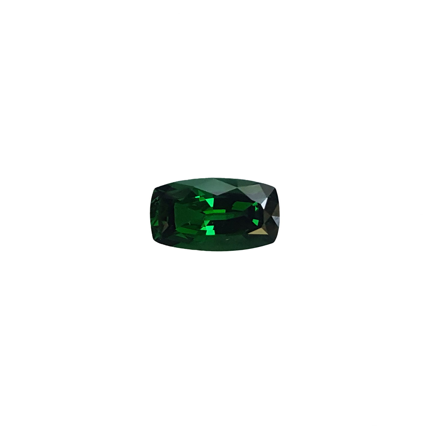 2.63ct Cushion Deep Saturated Green Tsavorite