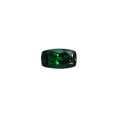 2.63ct Cushion Deep Saturated Green Tsavorite