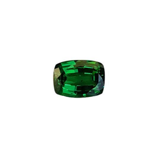 2.14ct Cushion Fine Intense Green Tsavorite