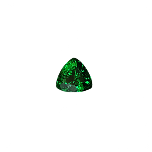 2ct Trillion Fine Saturated Green Tsavorite