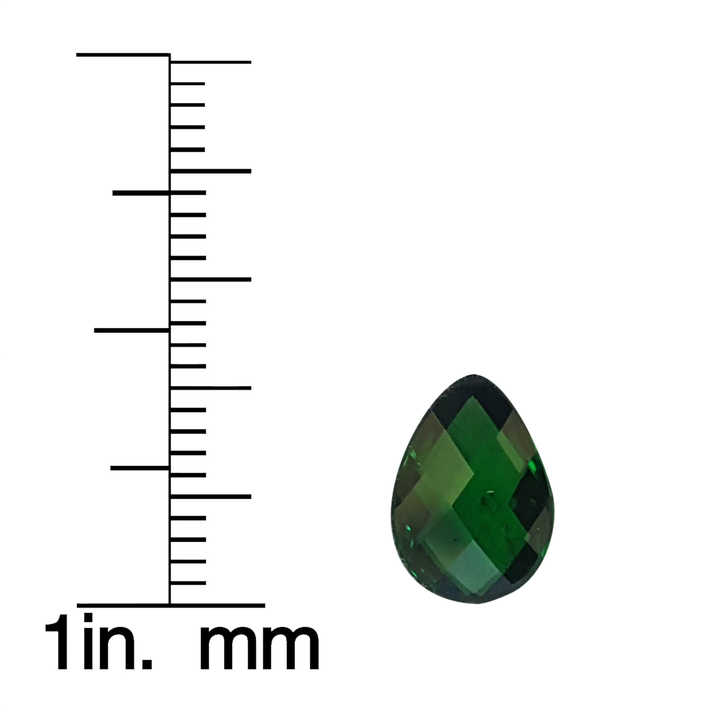 2.29ct Pear Shape Fine Saturated Green Tsavorite