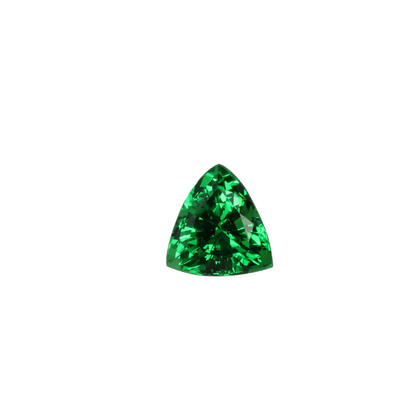 1.91ct Trillion Gem Quality - Fine Intense Green Tsavorite