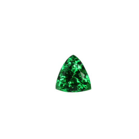 1.91ct Trillion Gem Quality - Fine Intense Green Tsavorite
