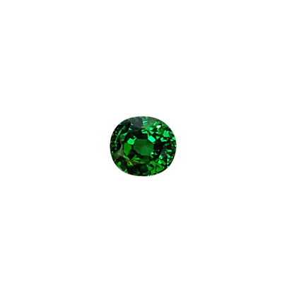 1.09ct Cushion Fine Intense Green Tsavorite