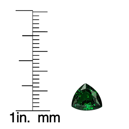 1.56ct Trillion Fine Saturated Green Tsavorite