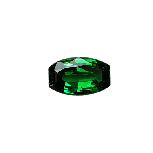 1.92ct Briolette Fine Saturated Green Tsavorite