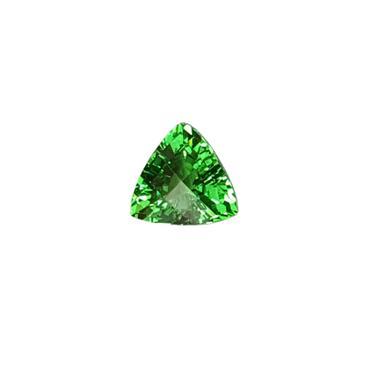 1.84ct Trillion Fine Intense Green Tsavorite