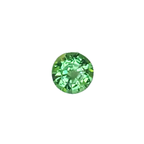 4.7mm Round Light Green Tsavorite