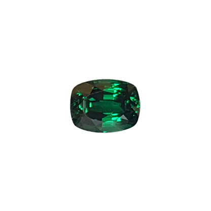 2.2ct Cushion Saturated Minty Green Tsavorite