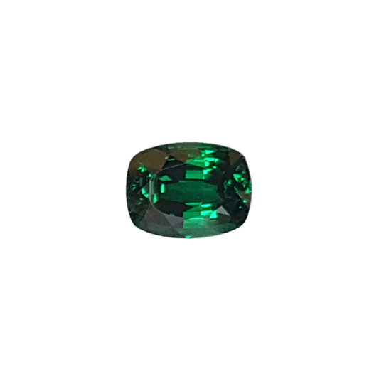 2.2ct Cushion Saturated Minty Green Tsavorite