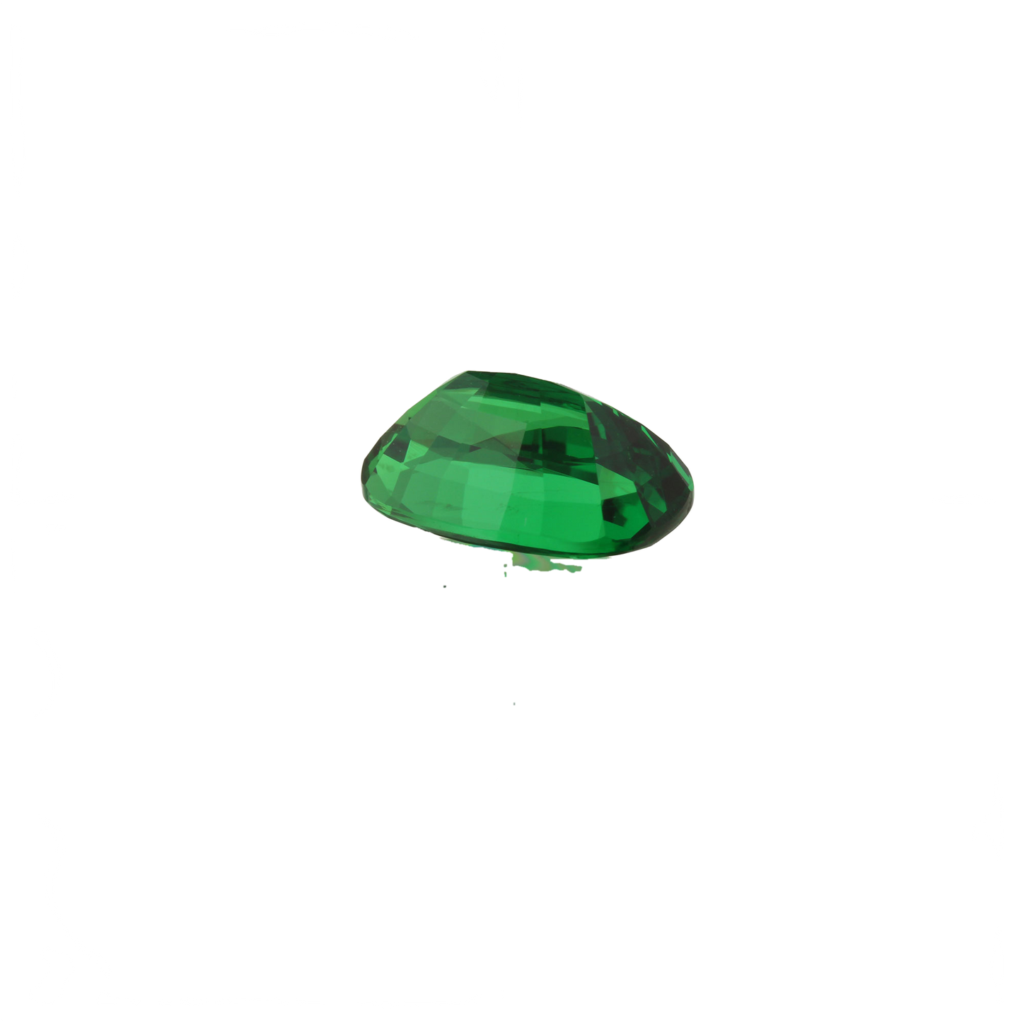 2.54ct Cushion Gem Quality - Fine Intense Green Tsavorite