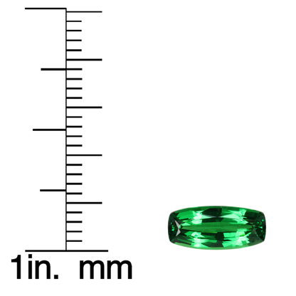 1.02ct Cushion Deep Minty Green Tsavorite