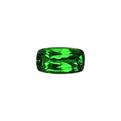 1.02ct Cushion Deep Minty Green Tsavorite