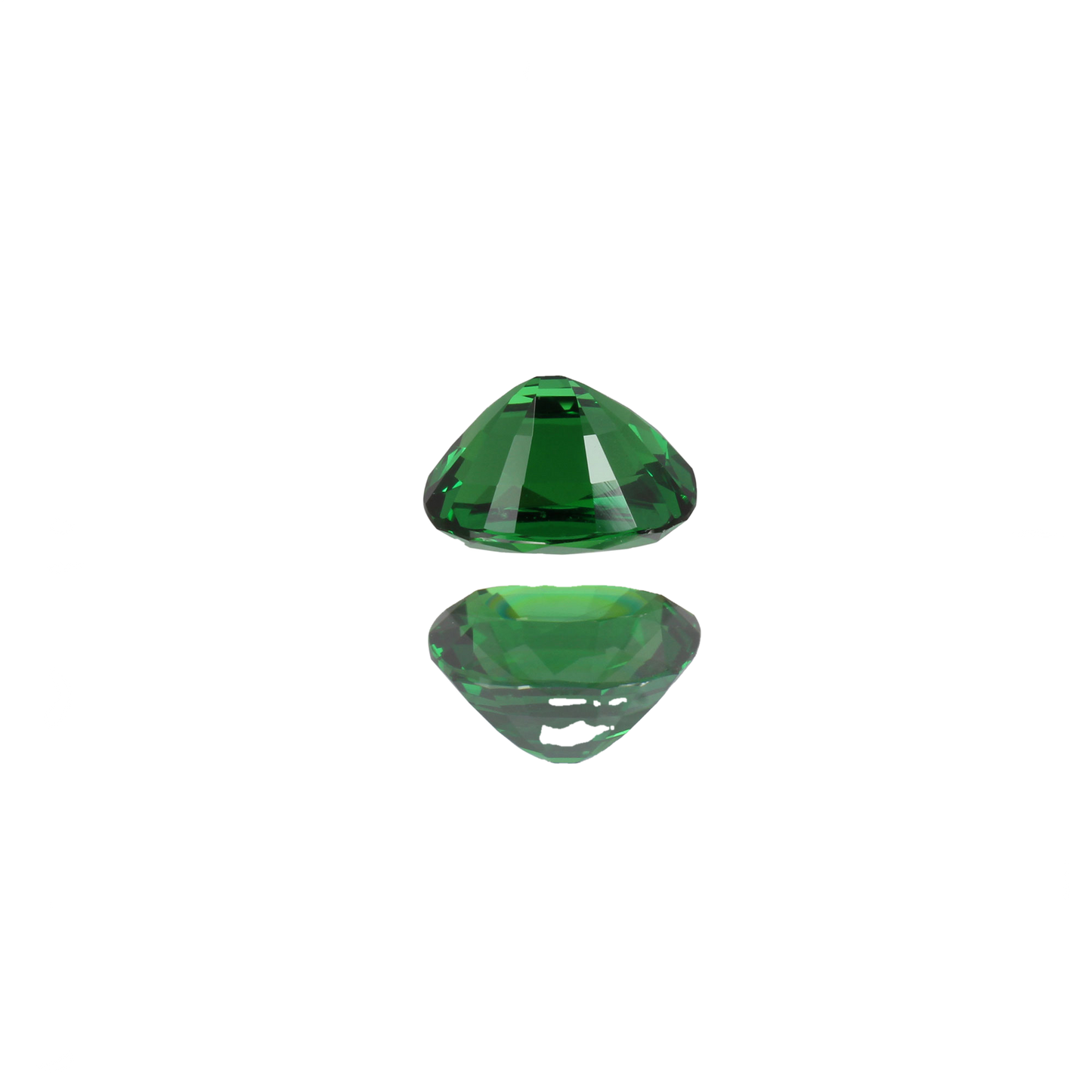 1.41ct Cushion Fine Intense Green Tsavorite