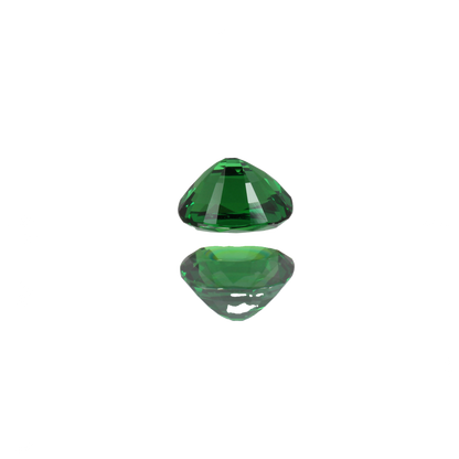 1.41ct Cushion Fine Intense Green Tsavorite