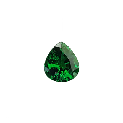 2.55ct Pear Shape Fine Intense Green Tsavorite